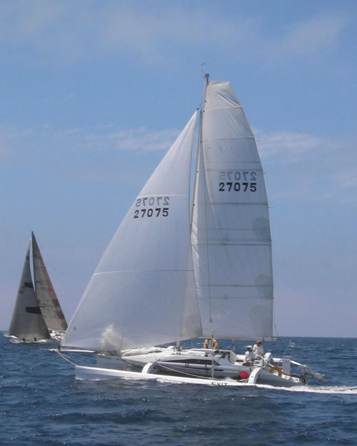 This boat was built by George and Kurt in California