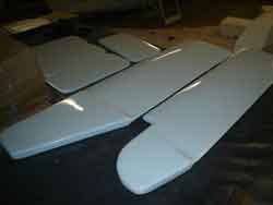 centreboard and rudder blade