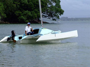 Plans for Scarab 16 trimaran folding trimaran