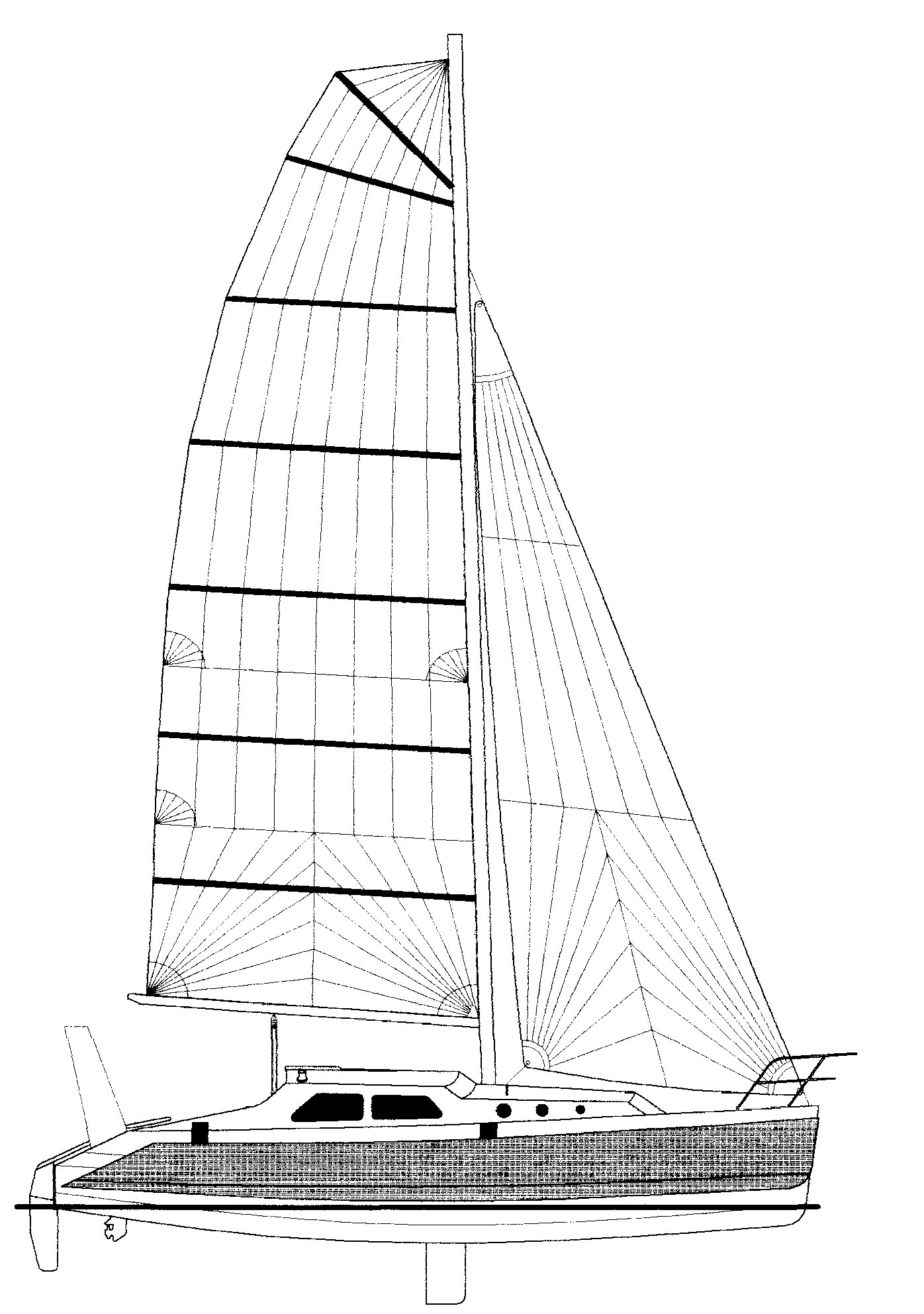 Folding Trimaran Plans