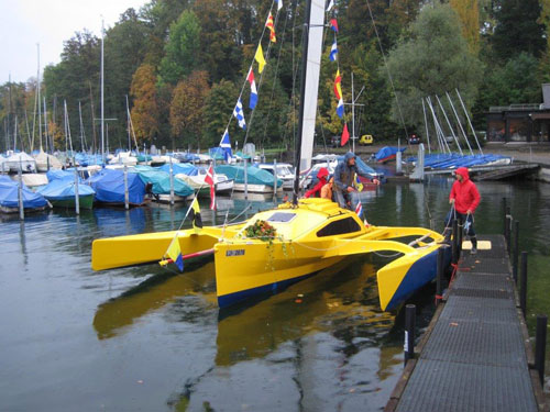 Scarab 650 : Pose des cloisons et réalisation des coffres